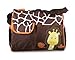 Multifunctional Mummy Handbag Baby Diaper Nappy Changing Bag---Orange Giraffe Pattern