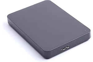Highwind Disques durs externes, USB 3.0 compatibilité, pour PC, Mac, Laptop, Ordinateur de Bureau/Portable, Wii U, TV, Windows(Noir)