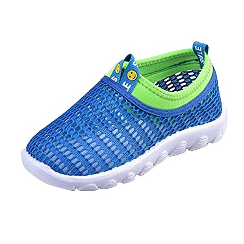 Weiches Mesh Flach Rutschfest Kinderschuhe Ultraleicht Weicher Sohlen Sandalen Breathable Sommer Haushalt und Outdoor Turnschuhe Unisex Mädchen Jungs