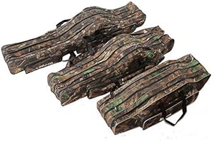 KANANA Sac de Pêche Fourre-Tout Coffre à Pêche Sac de Pêcheur Sac (Triple)