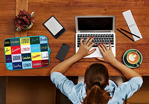 PEDEA Design Schutzh  lle Notebook Tasche bis 13 3 Zoll  33 7cm   London