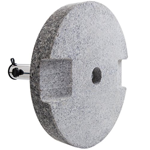 Anaterra Sonnenschirmständer Granit rund 20 kg - 2
