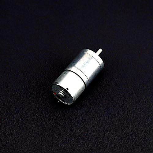 Angelelec DIY Open Sources, Metal DC Geared Motor - 6V 162RPM 1.2KG.CM, Metal DC Geared Motor, 45:1 Metal Reducer, Has a Small Size and Large Torque, the Maximum Torque Could Arrive 1.2 KG.CM.