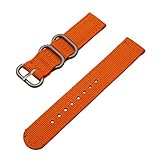 TRUMiRR 22mm Ballistic Nylon Uhrband Zulu 2 Stück Riemen für Samsung Gear 2 Neo, Samsung Gear S3 Classic/Frontier, Moto 360 2 46mm 2015, Pebble Zeit/Stahl, ASUS Zenwatch 1 2 Herren, LG G