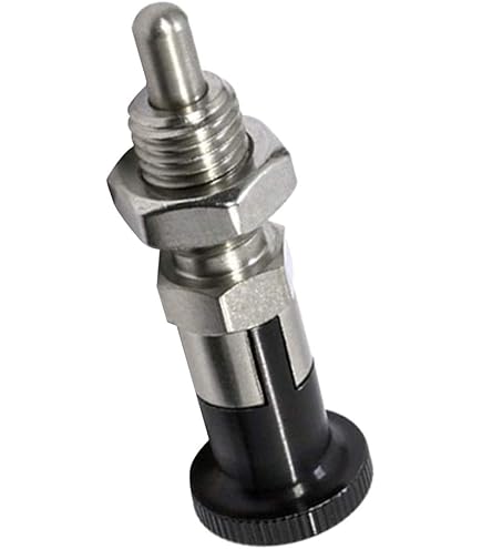 4x Fourches à Chape M8 Longues Avec Goupille à Ressort - Tige Vérin Pneumatique Filetage Droit 58 Mm
