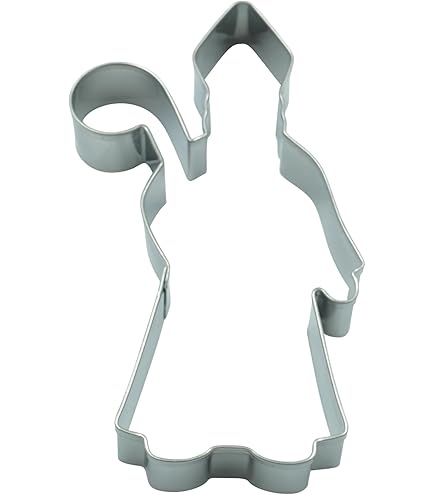 BekkiB 226 - Nikolaus - Ausstechform in Design eines Weihnachtsmanns, St. Martin, Bischofes - Ausstecher aus Edelstahl ist spülmaschinengeeignet BekkiB 226 - Nikolaus - Ausstechform in Design eines Weihnachtsmanns, St. Martin, Bischofes - Ausstecher aus Edelstahl ist spülmaschinengeeignet