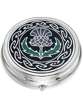 Große Pillenbox mit Distel-Motiv 7948 von Sea Gems