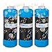 Produktbild Relaxdays 3X 1 Liter Seifenblasenflüssigkeit im Set, Nachfüllflasche, für Seifenblasenmaschine, Seifenblasenpistole