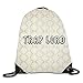 Produktbild NGDUTZ Creative Design Trap Lord Drawstring Backpack Sport Bag for Men and Women