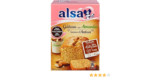 Alsa Preparation Gateau Amandes Saveur D Antan Amazon Co Uk Grocery