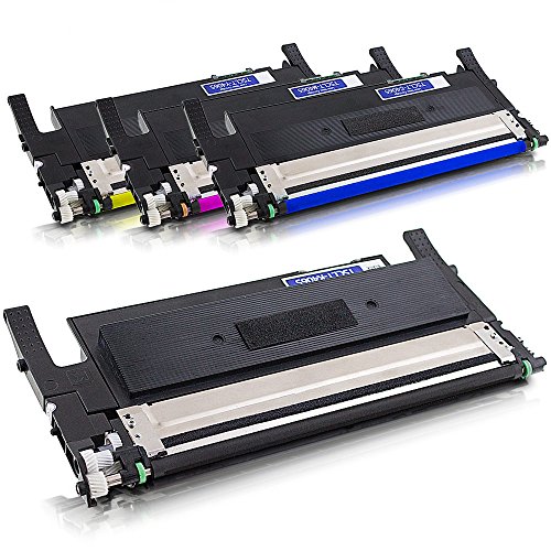 ms-point® Multipack 4x Rebuilt Toner XXL für Samsung CLP-360 CLP-360N CLP-360ND CLP-365 CLP-365W CLX-3300 CLX-3305 CLX-3305FN CLX-3305FW CLX-3305W ersetzt CLT-K406S CLT-C406S CLT-M406S CLT-Y406S - 2