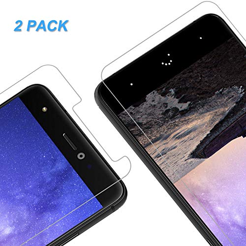 Vkaiy Protector de Pantalla para BQ Aquaris X Pro, [2 Unidades] [9H Dureza] [2.5D] Cristal Templado Vidrio Templado para BQ Aquaris X Pro