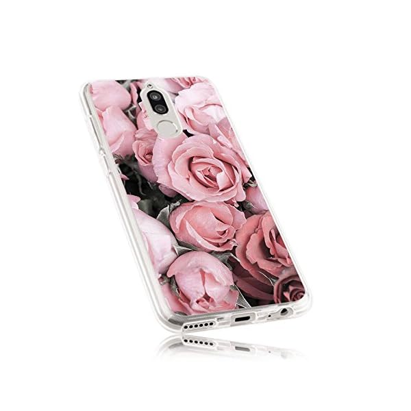 Finoo Hardcase Handyhülle für Dein Huawei Mate 10 Lite Made In Germany Hülle mit Motiv und Optimalen Schutz Tasche Case Cover Schutzhülle für Dein Huawei Mate 10 Lite - Blumen Full – Bild 3