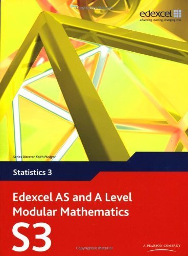 Edexcel AS and A Level Modular Mathematics - Statistics 3 by Keith Pledger (2009-06-11)