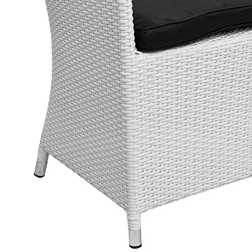 BUTLERS IN AND OUT Stuhl mit Kissen – Rattan-Sessel – Garten-Stuhl – Kunststoff – wasserabweisend – 57 x 65,5 x 80 cm - 7