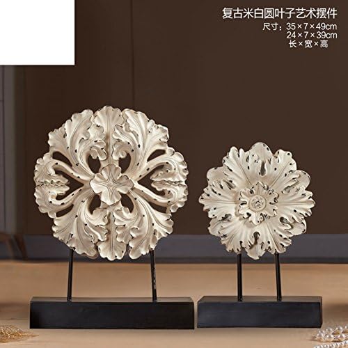 NA Continental Plant Ornaments/Retro Vintage Arts And Crafts/Living Room Bedroom Decor-E