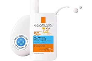La Roche-Posay, Anthelios UVmune 400 Dermo-Pediatrics SPF50+, Fluido Viso Invisibile, Protezione Molto Alta per Bambini, Senza Profumo, Texture Fluida, Adatto alla Pelle Sensibile, 50 ml