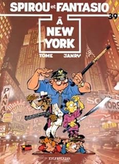 jaquette livre Spirou et Fantasio à New-York