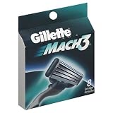 Gillette MACH3 Herren Rasierer, 6 Stück
