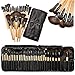 Kfnire 32pcs Cosmetic Beauty Make up Makeup Brush Set Kit with Black Bag