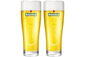 Verre à bière Heineken Ellipse - 250 ml - 2 pièces