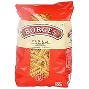 Borges Fusilli Durum Wheat Pasta, 500g
