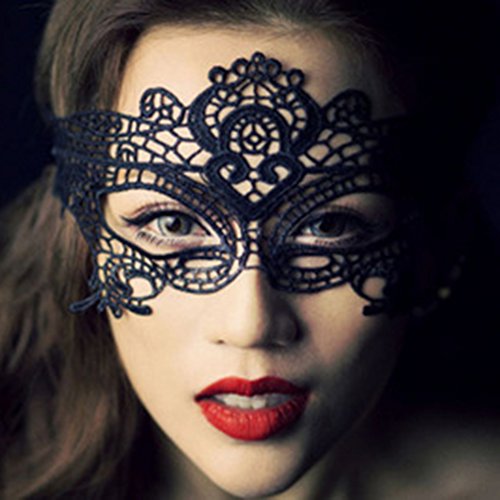 XingYu Qualität Mitternacht Schwarz Venetianische Maskerade Maske - 7