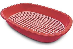 Plateau de dégivrage 32 cm, plateau de dégivrage alimentaire, plateau de décongélation, plateau de décongélation, plateau de dégivrage choisir, plateau pour défrosting (Rouge)