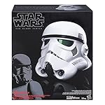 Star Wars The Black Series Imperial Stormtrooper Electronic Voice Changer Helmet, One Size
