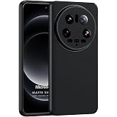 Microsonic Matte Silicone Xiaomi Mi 14 Ultra i&ccedil;in Kılıf Siyah [Mi 14 Ultra ile Uyumlu Kılıf - Siyah]