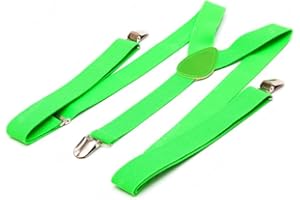 Toocool - Tirantes mujer hombre tirantes suspenders ajustables elásticos baile baile BR-01