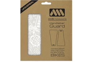 All Mountain Style Protector Manillar Bicicleta Montaña | Material PVC Adhesivo de Alta Resistencia | Protección Total Desde Puños a Potencia de de MTB