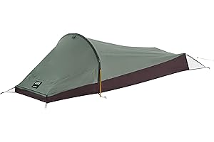OEX Salamanda Bivi Tent for 1 Person, Emergency Shelter, 1 Man, Compact, Lightweight, Tunnel, Easy to Pitch, Backpacking, Festivals, Weekend Trips, Wild Camping, Hiking, 5000mm HH, Green