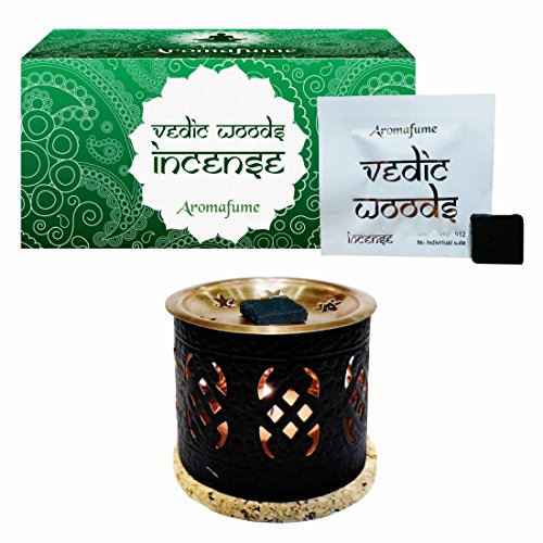 Aromafume Vedic Woods Incense Bricks (Small) & Palace Exotic Incense Diffuser RS.320 (45.00% Off) - Amazon