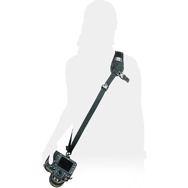 Cinghia Per Fotocamera Breathe Street BK/BK - Imbracatura Sicura, Leggera, Per Fotografi - Foto 4