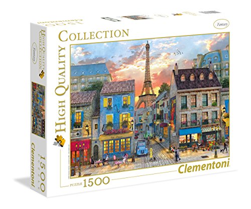 Clementoni - Puzzle 1500 Piezas Calle de Paris (31679)