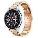 Produktbild Für Samsung Galaxy Watch 46 mm, Ersatzarmband aus rostfreiem Stahl,korrosionsbeständig,raffiniertes Design mit doppeltem Faltschließe,leicht an- und auszuziehen,Fashion Nobility Elegance