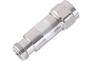 Rostfritt stål N hane DC blockerare 2 W 50 Ohm | Bred 15 MHz-6 GHz, låg VSWR ≤1,20, effektiv signalöverföring, nätverkskommun