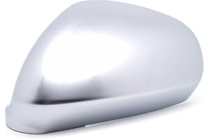 BSSTORE Calotta Specchietto Retrovisore Cromata Satinata per GIULIETTA dal 2010, MITO dal 2008, 159 2005-2012 (Sinistra - Lato Conducente)