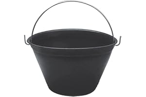 La zappa Secchio da cantiere per muratore in plastica resistente con manico