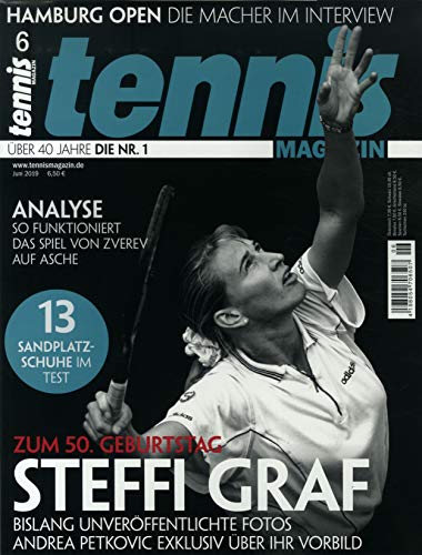 Preisvergleich Produktbild Tennis Magazin 6 / 2019 "Steffi Graf"