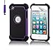 Produktbild 32nd Schutz Stoßdämpfung hülle [ShockProof] für Apple iPod Touch 4 (4G), Case Cover Top Schutz vor Stürzen und Stößen - Violett