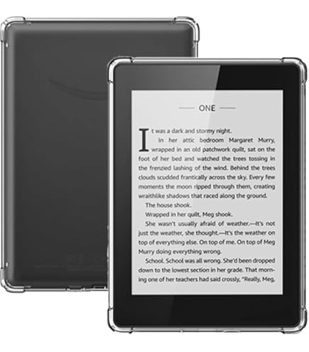 Étui TPU Souple Pour Kindle Paperwhite 7 (2024) Et Kindle Colorsoft - Protection Transparente Léger Et Résistant