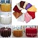 PhilMat 160cm Polyester Absorbent Round Tablecloth For Hotel Restaurant Wedding Decor