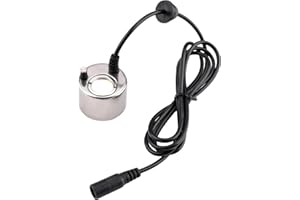 TEUENA Electric Fire Transducer Discs Tool Compatible with Dimplex M011b Opti-Myst Electric Wall Fire Glass Disk, Water Mist Output: 500ml/H, Use Ambient Temperature +5℃~45℃