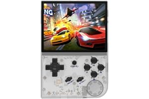 CAWEVON RG35XX Consola de Juegos de Mano, Pantalla IPS de 3.5 Pulgadas, Sistema Linux, Consola de Videojuegos Retro, Tarjeta TF integrada de 64 G + 128 G, más de 8000 Juegos clásicos
