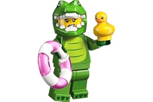 Lego krokodilkostym – minifigurer serie 28 djur, enstaka minifigur (Lego 71051)