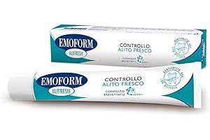 Emoform, Dentifricio Alifresh per il Controllo dell'Alito Fresco - 75 ml