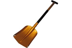 ‎MFH MFH Lawinenschaufel Aluminium 3 teilig ausziehbarer Stiel nur 600g Schaufel mit geringem Packmaß