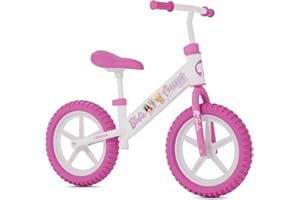 MagikBike Balance Bike 12’’ – Bicicletta Senza Pedali per Bambini 2-5 Anni con Set Adesivi Personalizzati
